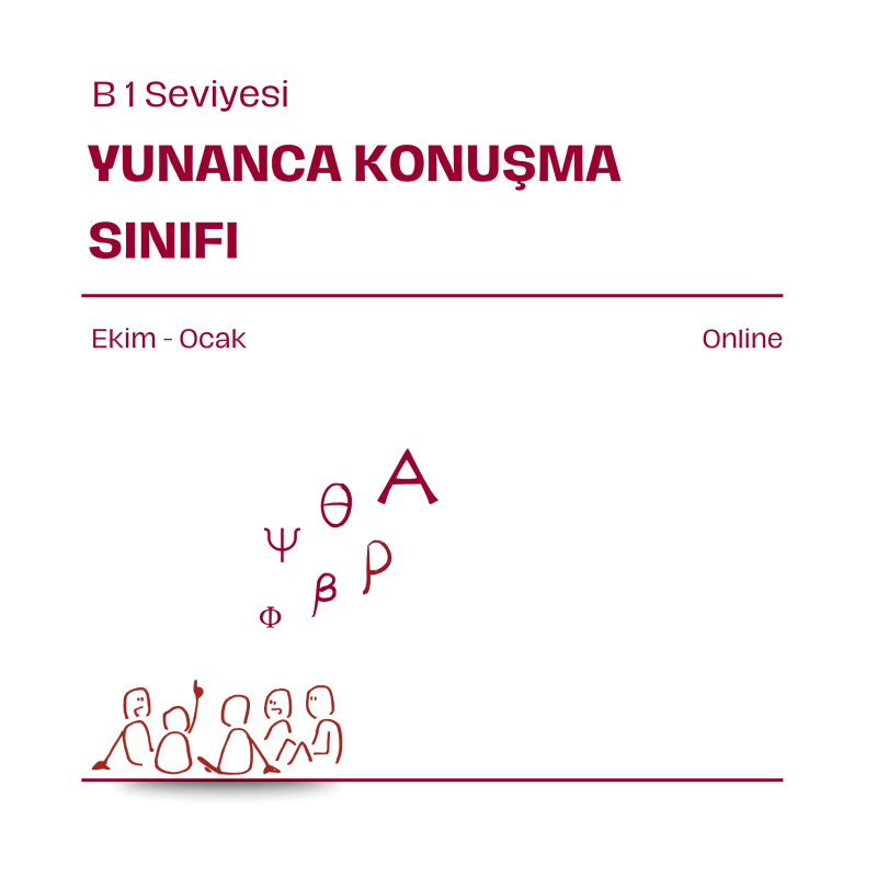 YUNANCA KONUŞMA SINIFI - B1